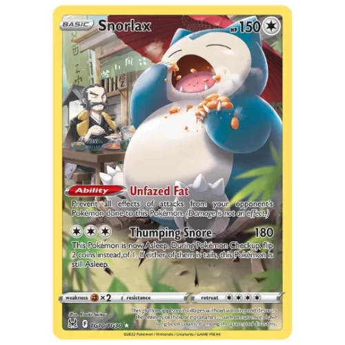 Snorlax - Lost Origin Trainer Gallery